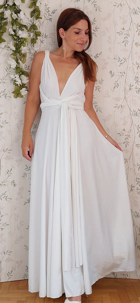 Infinity dress - bianco