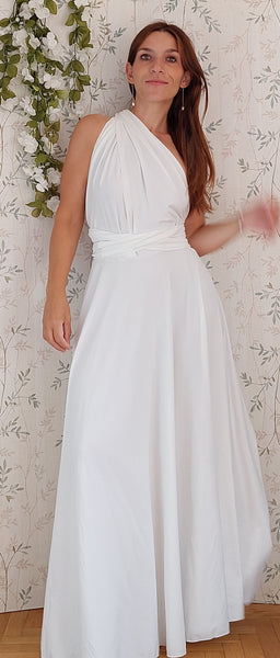 Infinity dress - bianco