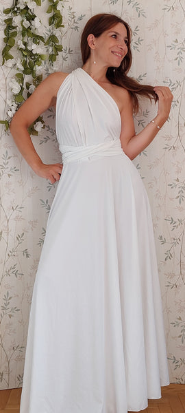 Infinity dress - bianco