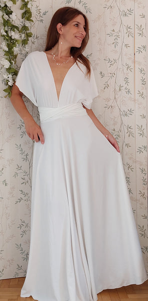 Infinity dress - bianco