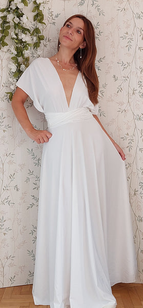 Infinity dress - bianco